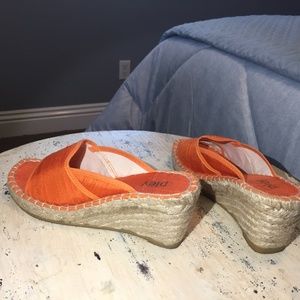 Pley Espadrilles Open Toe Wedge Sandals
